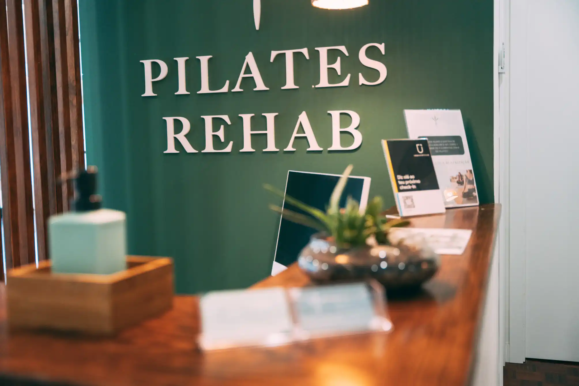 Receção Pilates Rehab